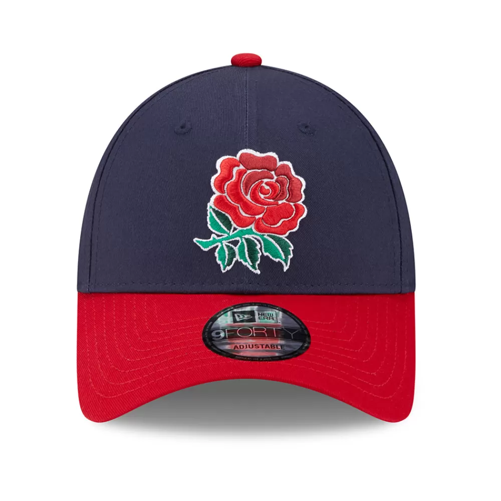 Casquettes De Baseball | Casquettes Homme^New Era Casquette 9FORTY Core Fédération Anglaise de Rugby à XV bleu marine-écarlate