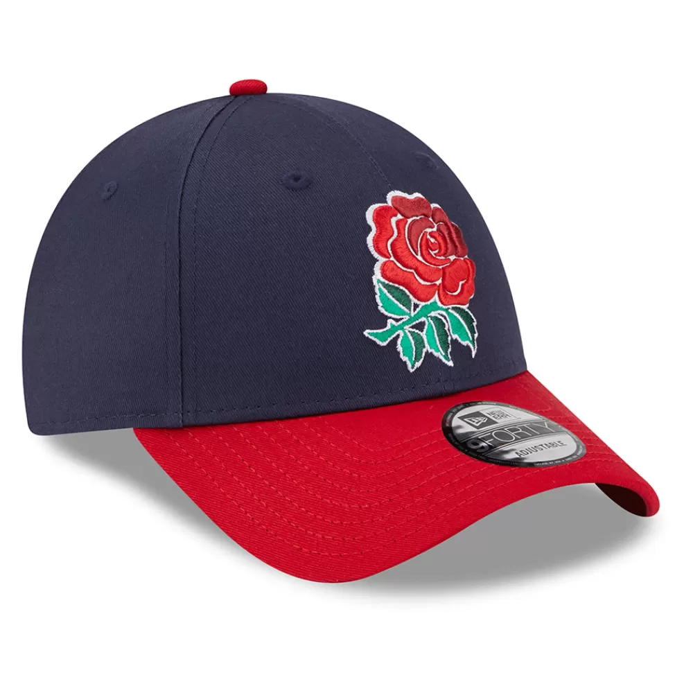 Casquettes De Baseball | Casquettes Homme^New Era Casquette 9FORTY Core Fédération Anglaise de Rugby à XV bleu marine-écarlate
