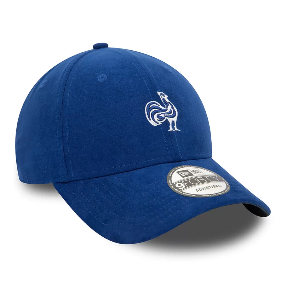Casquettes De Baseball | Casquettes Homme^New Era Casquette 9FORTY Faux Suede Fédération Française de Rugby bleu roi