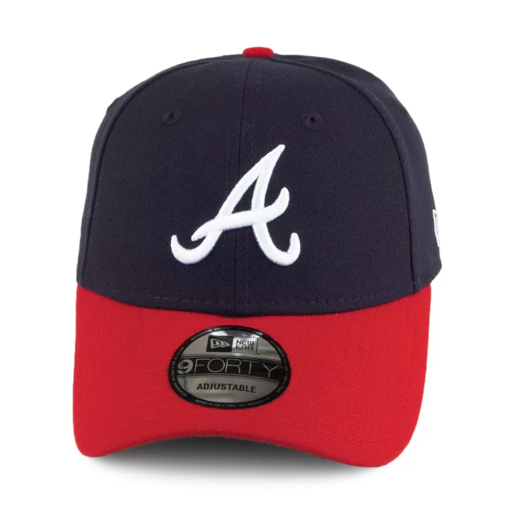 Casquettes De Baseball | Casquettes Homme^New Era Casquette 9FORTY League Atlanta Braves bleu marine-rouge