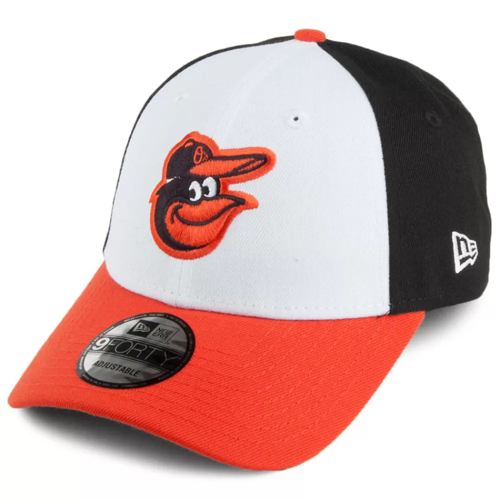 Casquettes De Baseball | Casquettes Homme^New Era Casquette 9FORTY League Baltimore Orioles blanc-orange