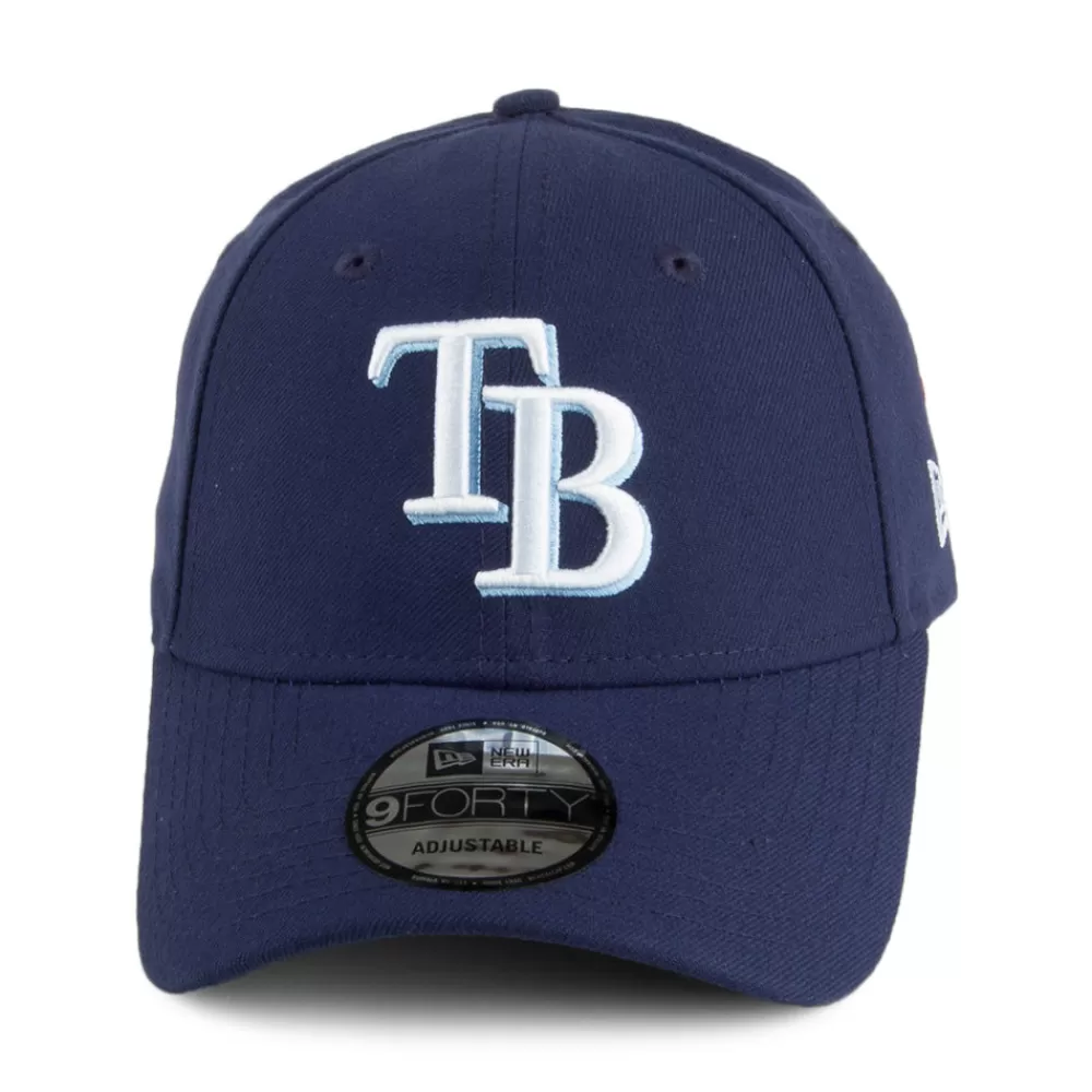 Casquettes De Baseball^New Era Casquette 9FORTY League Tampa Bay Rays bleu marine