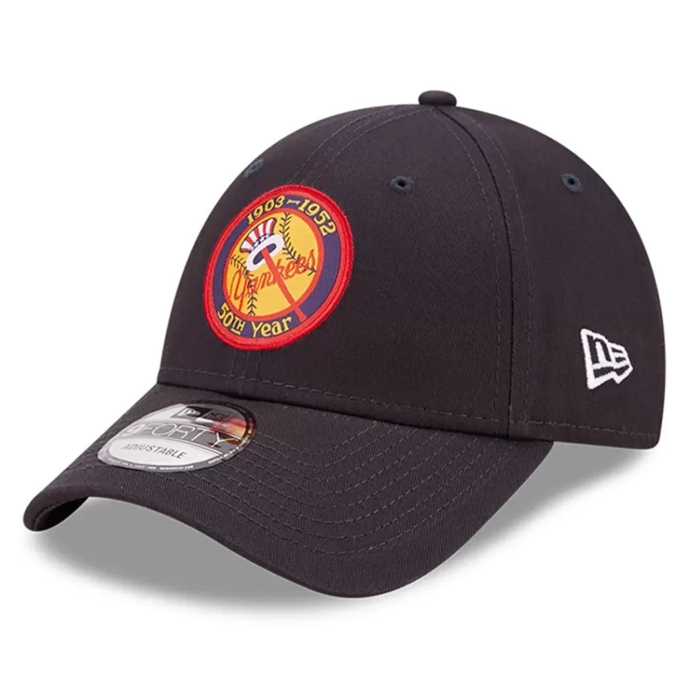 Casquettes De Baseball | Casquettes Homme^New Era Casquette 9FORTY MLB Classic Patch New York Yankees bleu marine foncé