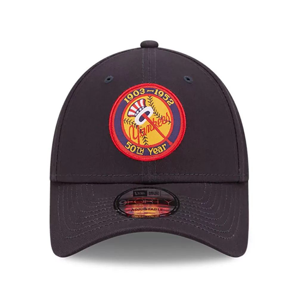 Casquettes De Baseball | Casquettes Homme^New Era Casquette 9FORTY MLB Classic Patch New York Yankees bleu marine foncé
