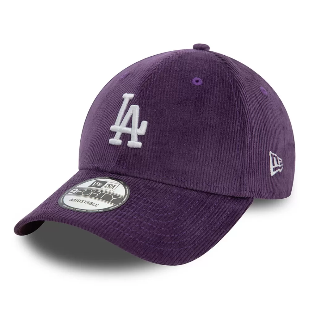 Casquettes Homme | Casquettes De Baseball^New Era Casquette 9FORTY MLB Cord L.A. Dodgers quetsche-blanc