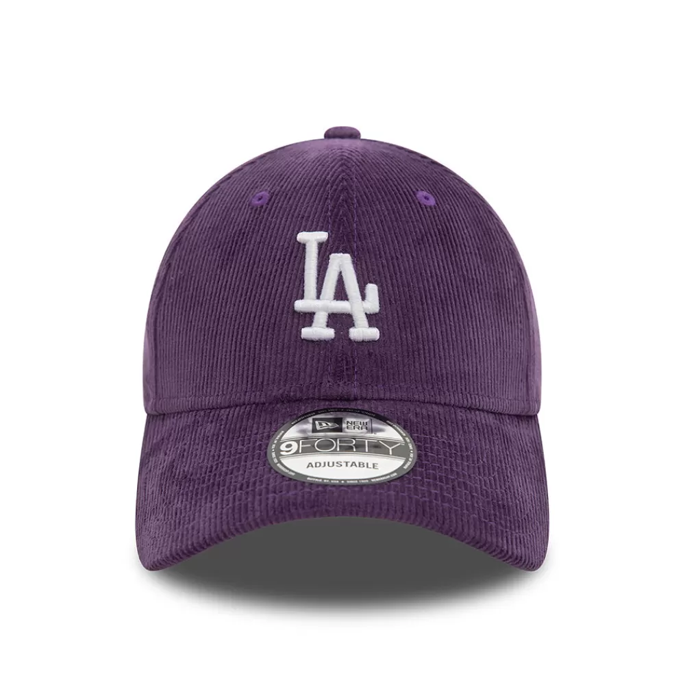 Casquettes Homme | Casquettes De Baseball^New Era Casquette 9FORTY MLB Cord L.A. Dodgers quetsche-blanc