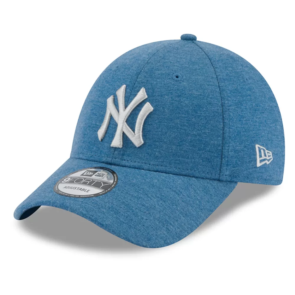 Casquettes De Baseball | Casquettes Homme^New Era Casquette 9FORTY MLB Jersey Essential New York Yankees azur-gris