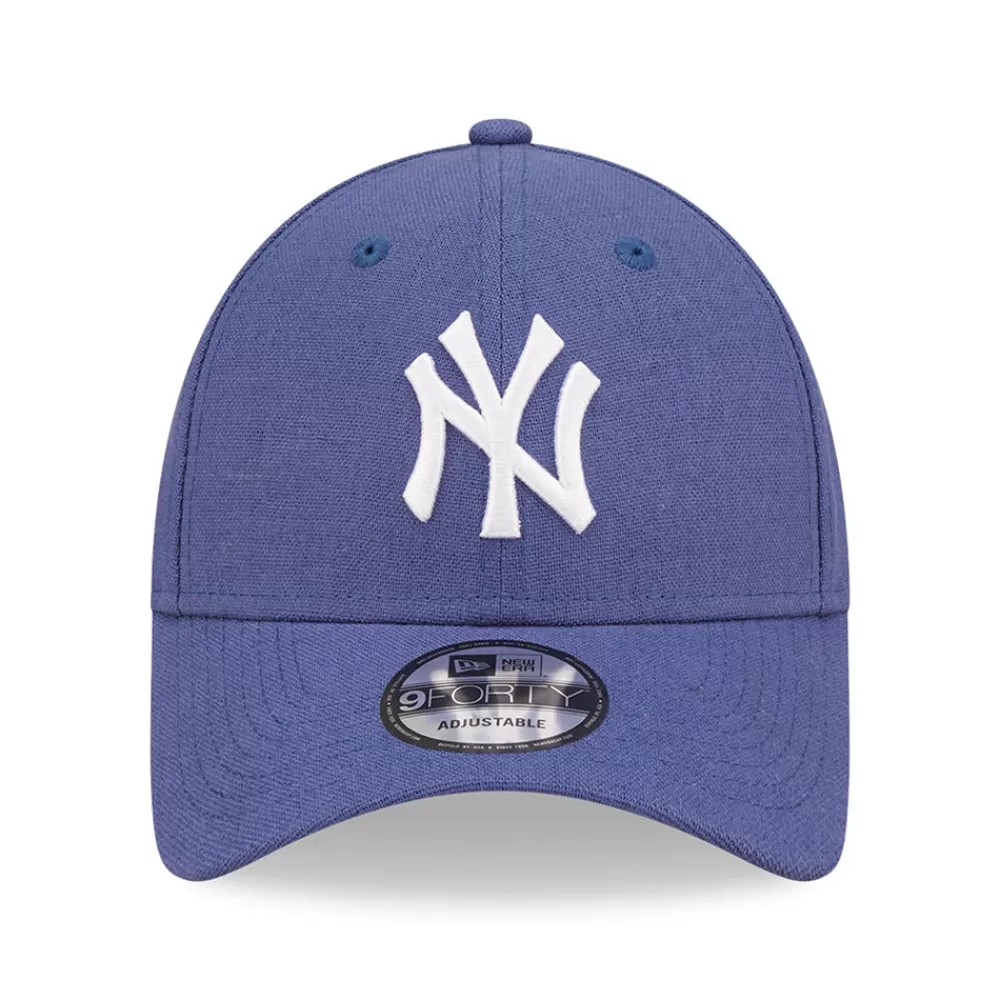 Casquettes De Baseball | Casquettes Homme^New Era Casquette 9FORTY MLB Linen New York Yankees bleu-blanc