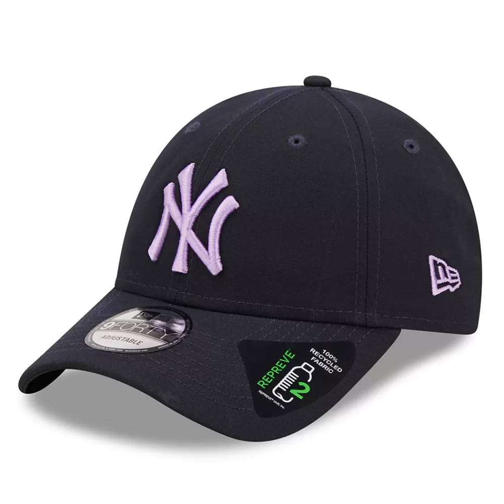 Casquettes Homme^New Era Casquette 9FORTY MLB Repreve New York Yankees bleu marine-violet
