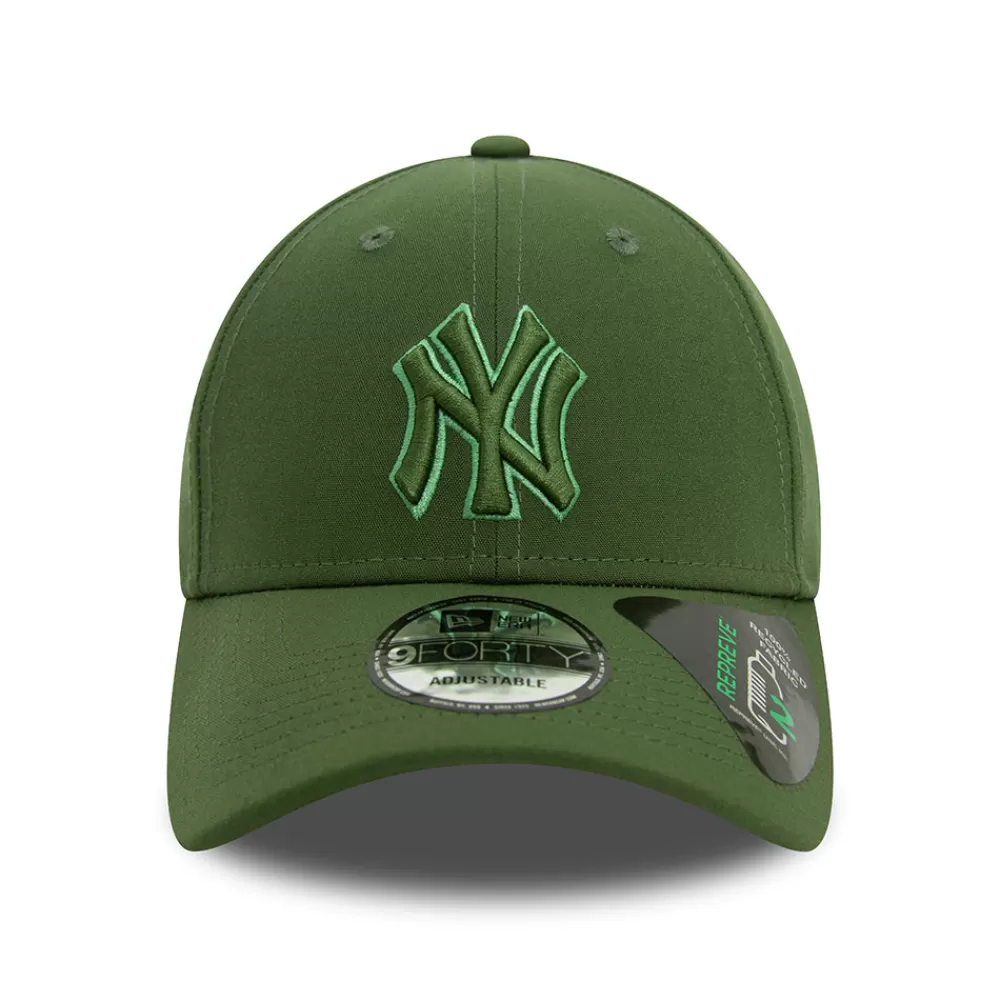Casquettes Homme^New Era Casquette 9FORTY MLB Repreve Outline New York Yankees olive