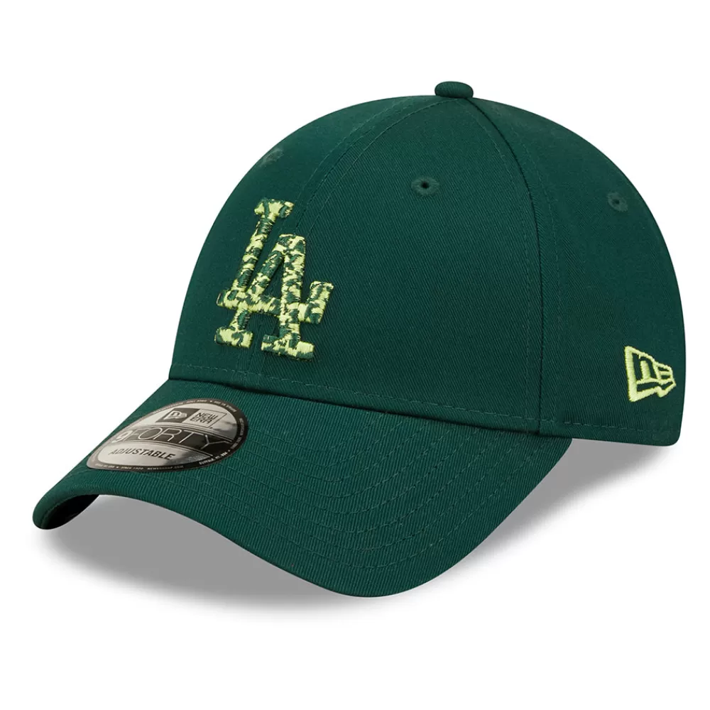 Casquettes Homme | Casquettes De Baseball^New Era Casquette 9FORTY MLB Seasonal Infill L.A. Dodgers vert foncé