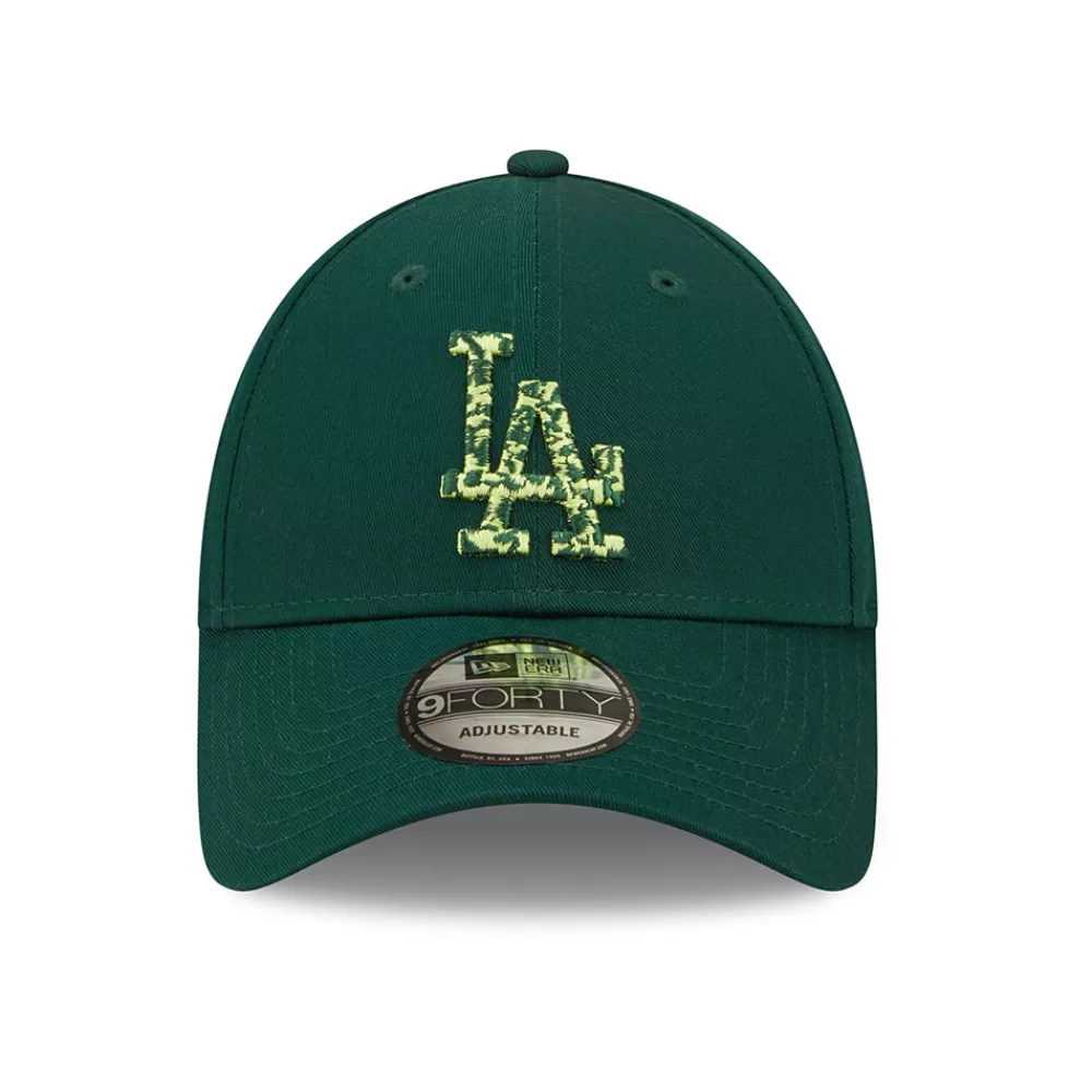 Casquettes Homme | Casquettes De Baseball^New Era Casquette 9FORTY MLB Seasonal Infill L.A. Dodgers vert foncé