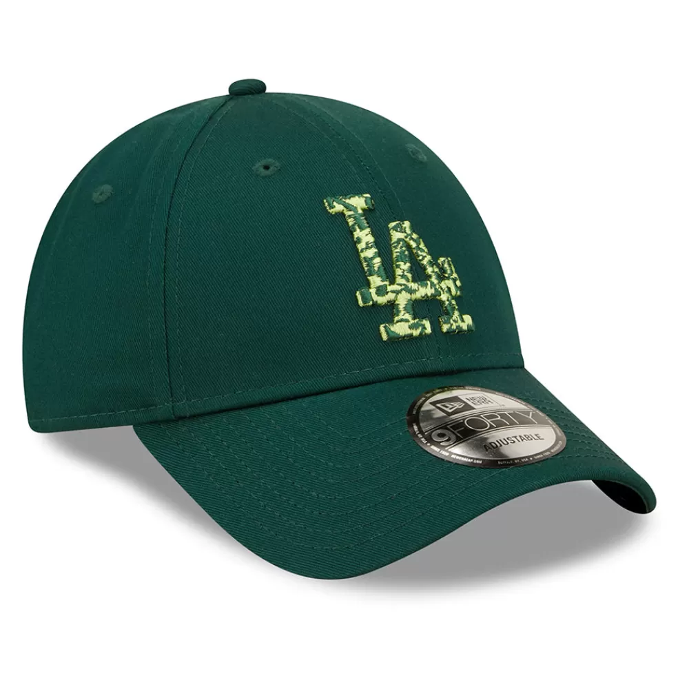 Casquettes Homme | Casquettes De Baseball^New Era Casquette 9FORTY MLB Seasonal Infill L.A. Dodgers vert foncé