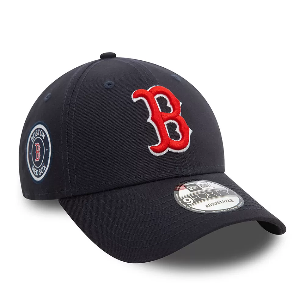 Casquettes De Baseball | Casquettes Homme^New Era Casquette 9FORTY MLB Side Patch Boston Red Sox bleu marine