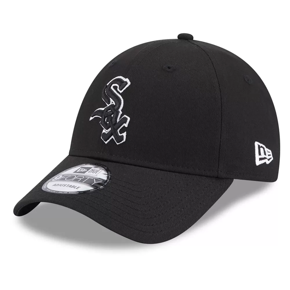Casquettes De Baseball | Casquettes Homme^New Era Casquette 9FORTY MLB Team Outline Chicago White Sox noir-blanc
