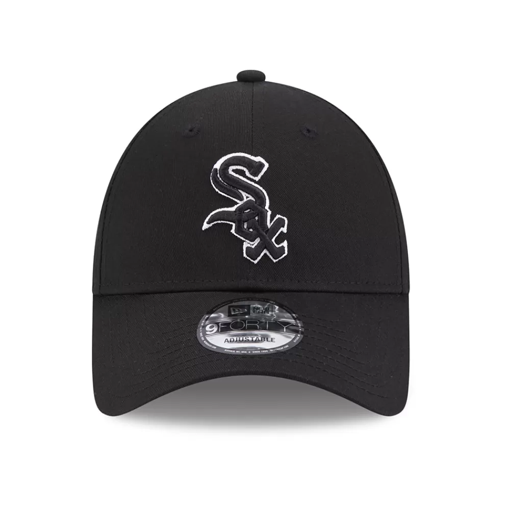 Casquettes De Baseball | Casquettes Homme^New Era Casquette 9FORTY MLB Team Outline Chicago White Sox noir-blanc