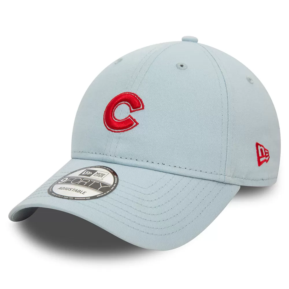 Casquettes De Baseball | Casquettes Homme^New Era Casquette 9FORTY MLB Washed Chicago Cubs bleu layette-écarlate