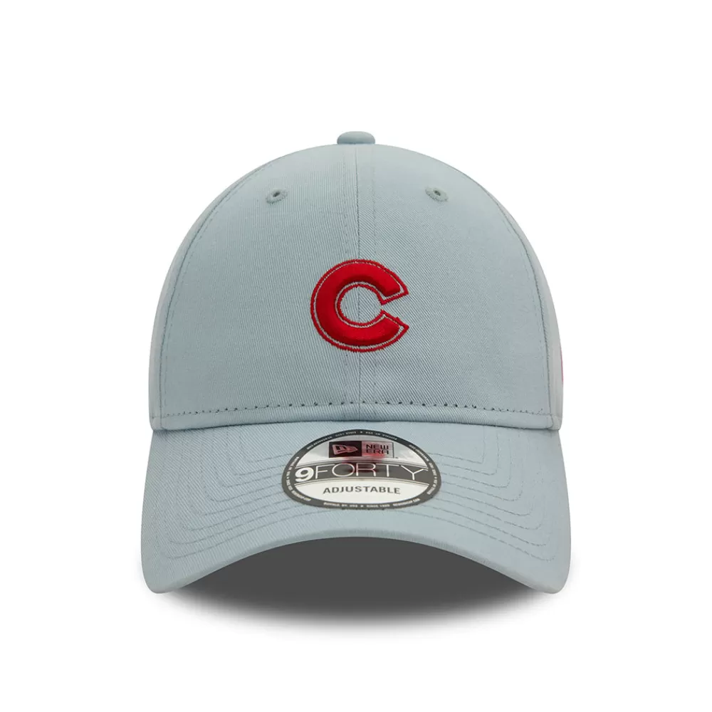 Casquettes De Baseball | Casquettes Homme^New Era Casquette 9FORTY MLB Washed Chicago Cubs bleu layette-écarlate