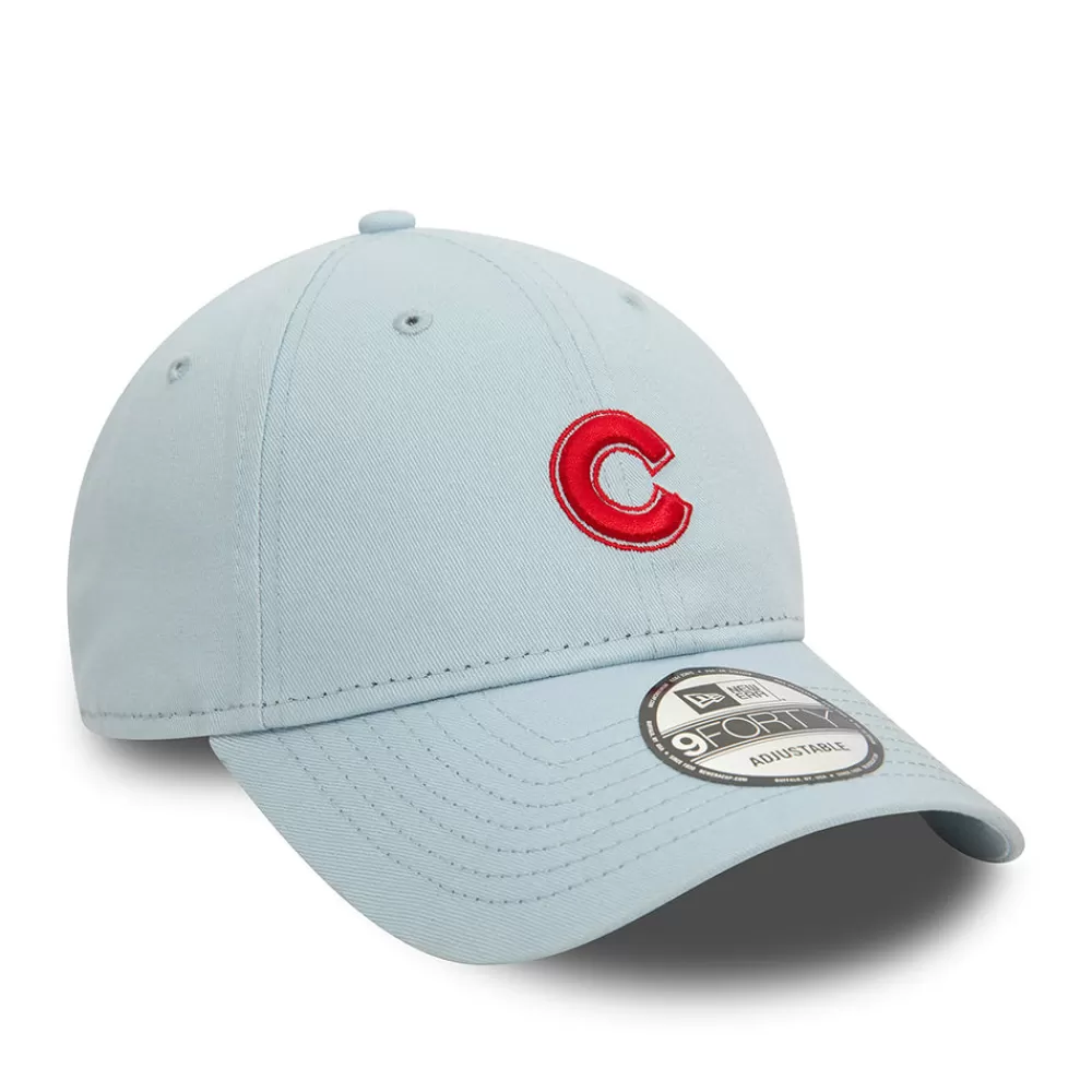 Casquettes De Baseball | Casquettes Homme^New Era Casquette 9FORTY MLB Washed Chicago Cubs bleu layette-écarlate
