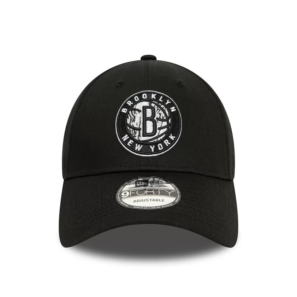 Casquettes Homme^New Era Casquette 9FORTY NBA Infill Brooklyn Nets noir-gris