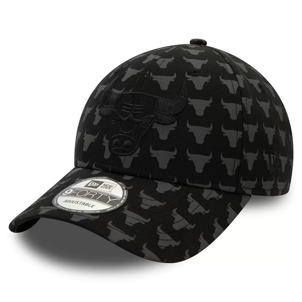 Casquettes De Baseball | Casquettes Homme^New Era Casquette 9FORTY NBA Monogram Chicago Bulls noir