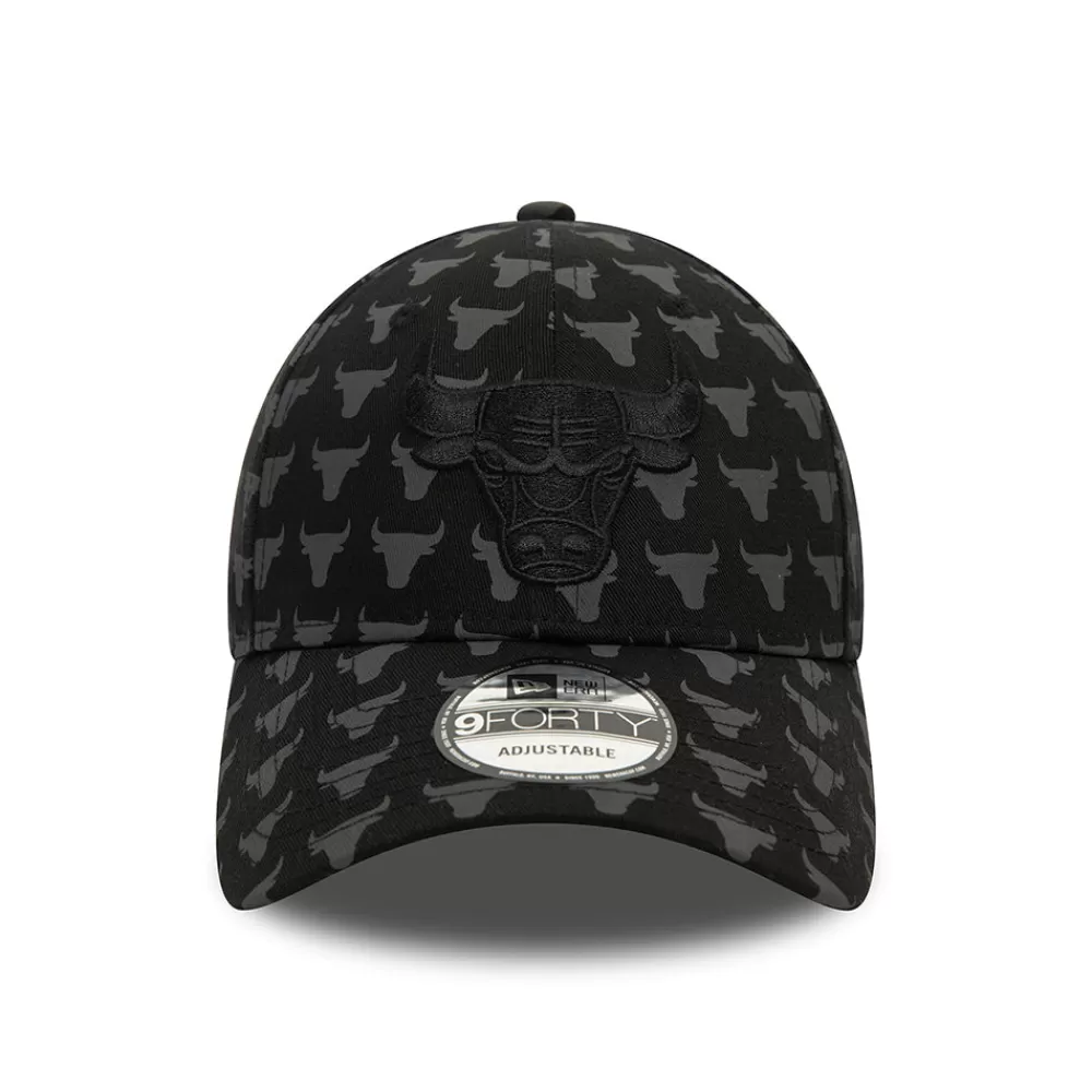 Casquettes De Baseball | Casquettes Homme^New Era Casquette 9FORTY NBA Monogram Chicago Bulls noir
