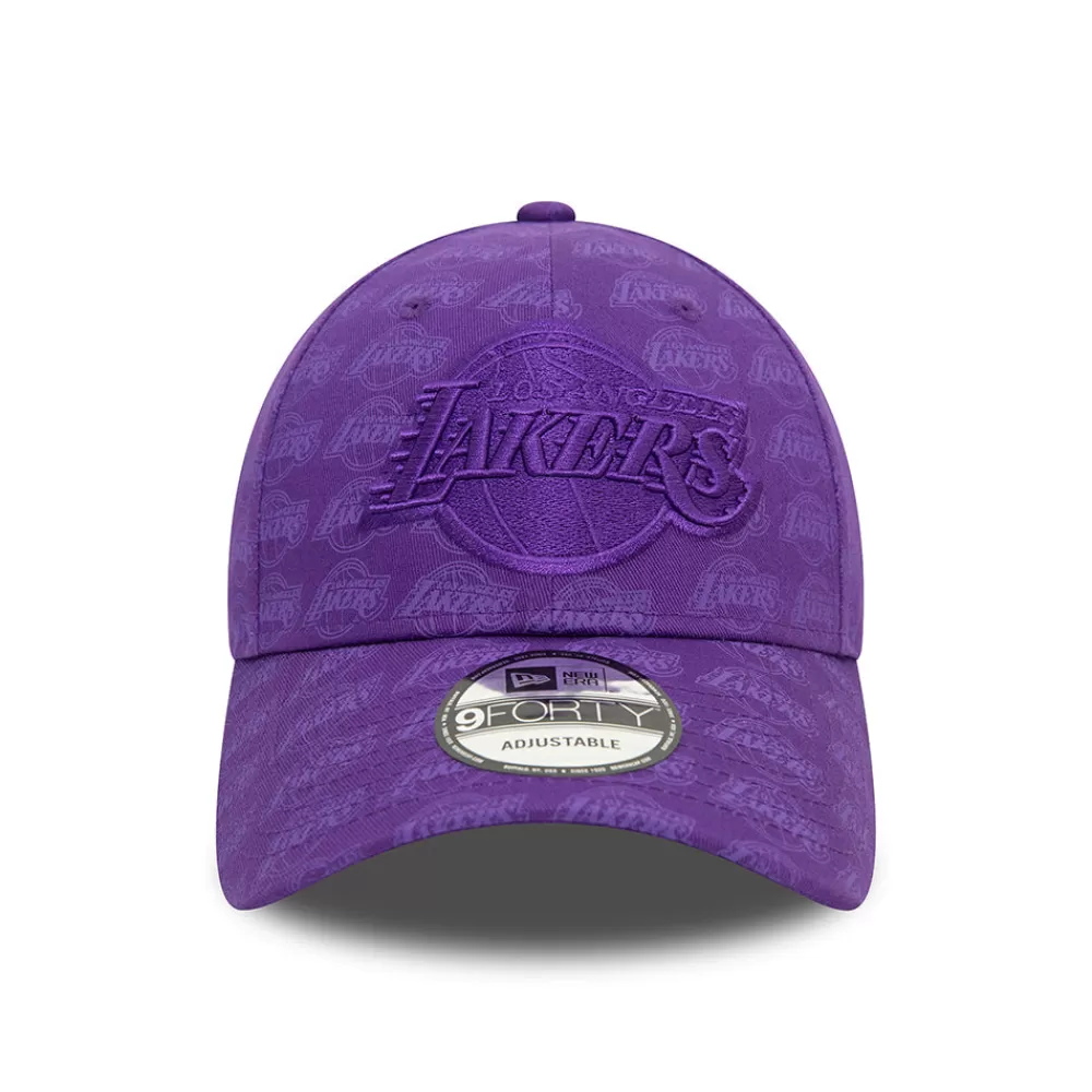 Casquettes De Baseball | Casquettes Homme^New Era Casquette 9FORTY NBA Monogram L.A. Lakers violet