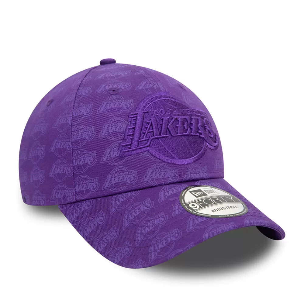 Casquettes De Baseball | Casquettes Homme^New Era Casquette 9FORTY NBA Monogram L.A. Lakers violet