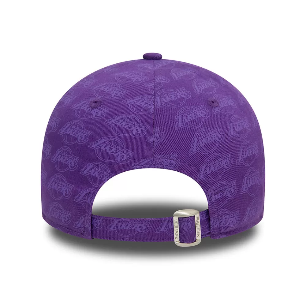 Casquettes De Baseball | Casquettes Homme^New Era Casquette 9FORTY NBA Monogram L.A. Lakers violet