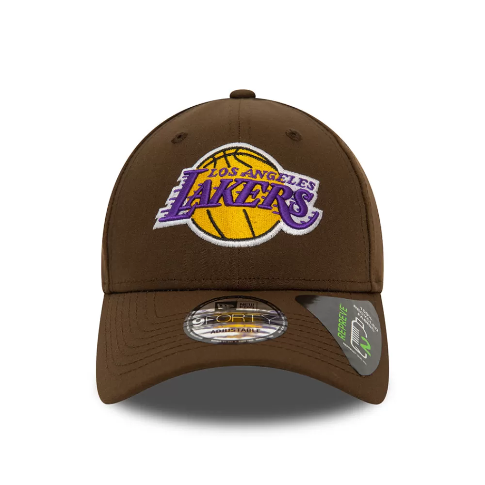 Casquettes Homme^New Era Casquette 9FORTY NBA Repreve L.A. Lakers marron