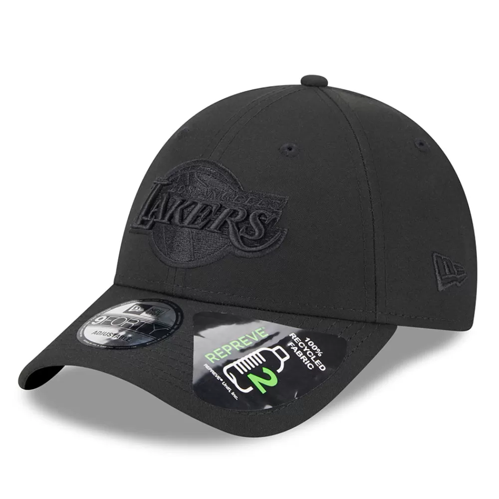 Casquettes De Baseball | Casquettes Homme^New Era Casquette 9FORTY NBA Repreve Outline L.A. Lakers noir sur noir