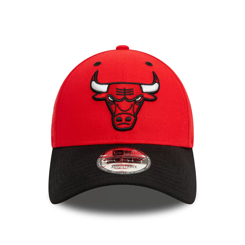 Casquettes De Baseball | Casquettes Homme^New Era Casquette 9FORTY NBA Side Patch Chicago Bulls rouge-noir