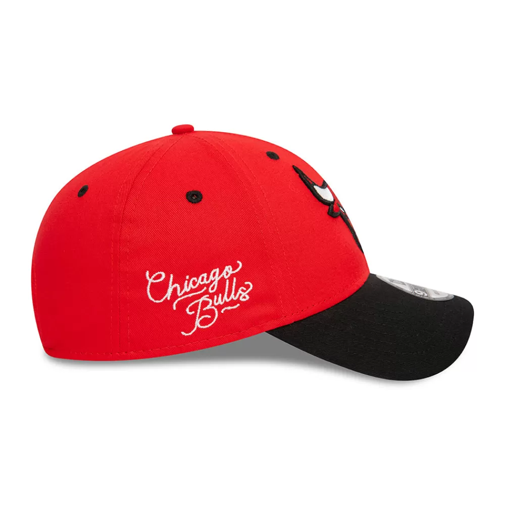 Casquettes De Baseball | Casquettes Homme^New Era Casquette 9FORTY NBA Side Patch Chicago Bulls rouge-noir