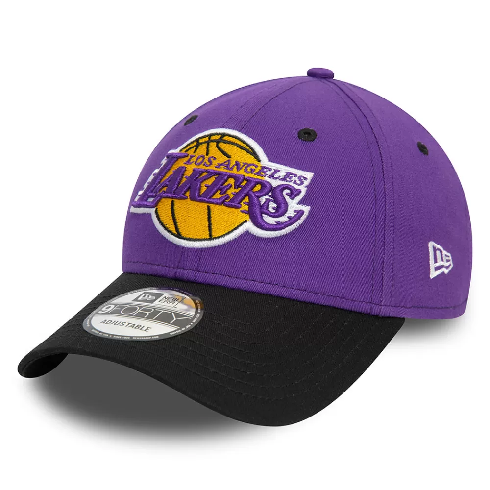 Casquettes De Baseball | Casquettes Homme^New Era Casquette 9FORTY NBA Side Patch L.A. Lakers violet-noir