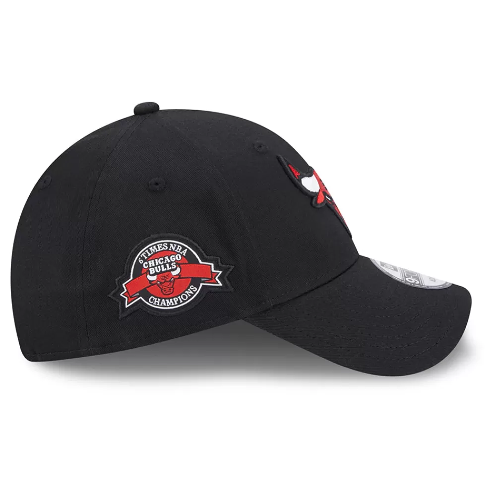 Casquettes De Baseball | Casquettes Homme^New Era Casquette 9FORTY NBA Team Side Patch Chicago Bulls noir