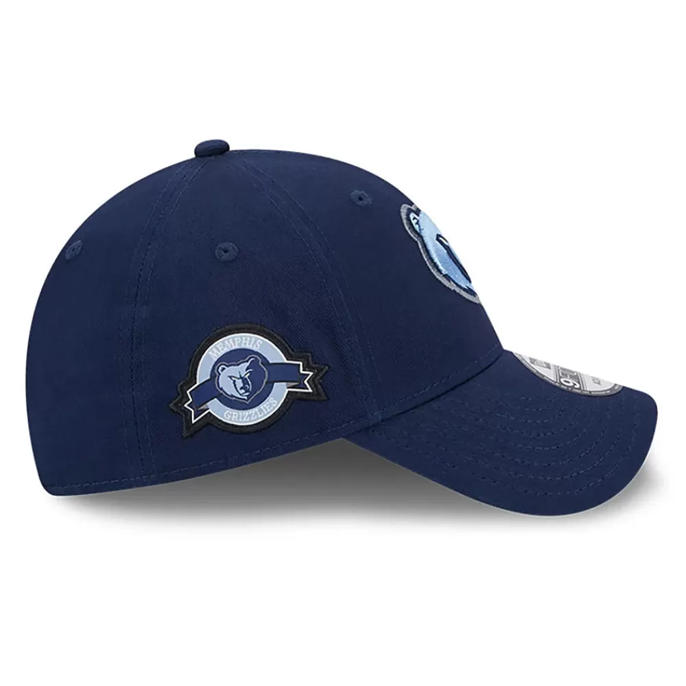 Casquettes De Baseball | Casquettes Homme^New Era Casquette 9FORTY NBA Team Side Patch Memphis Grizzlies bleu marine