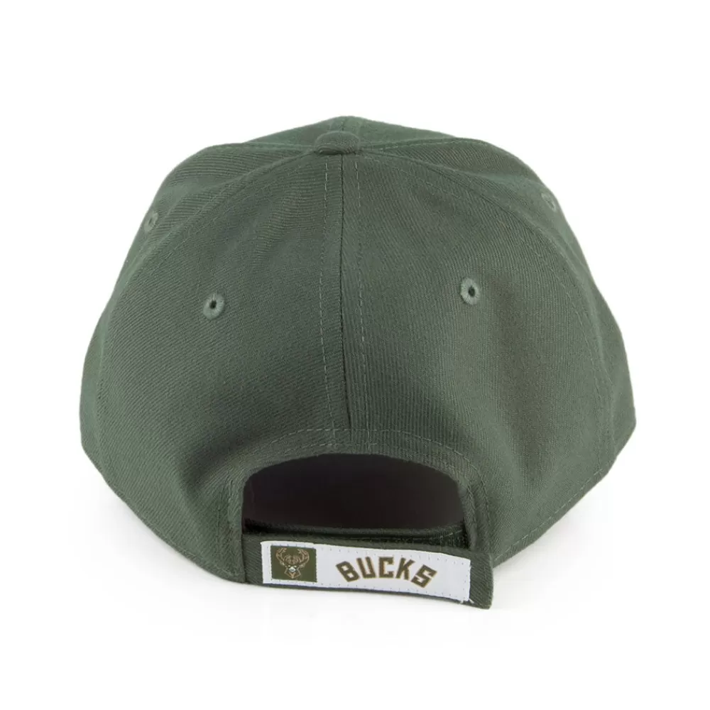 Casquettes De Baseball^New Era Casquette 9FORTY NBA The League Milwaukee Bucks vert foncé