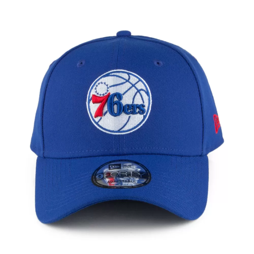 Casquettes De Baseball^New Era Casquette 9FORTY NBA The League Philadelphia 76ers bleu