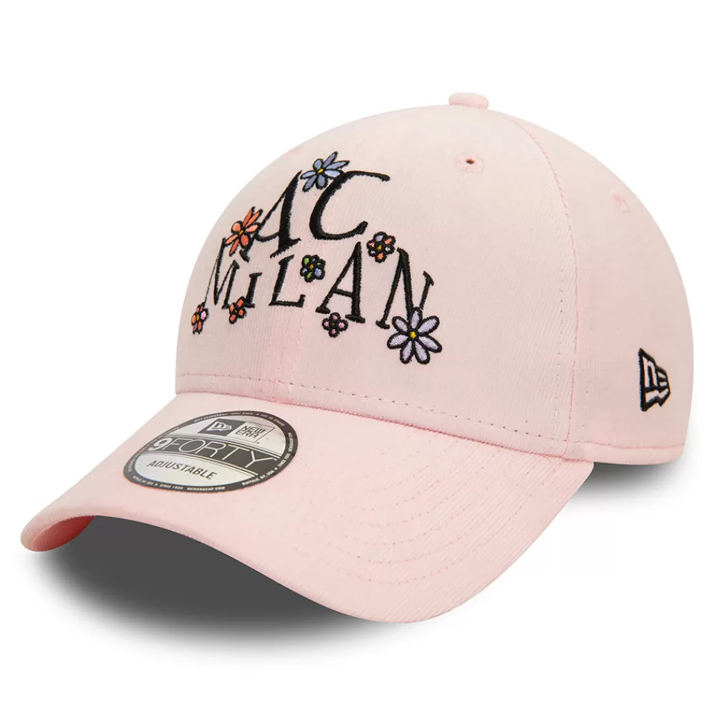 Casquettes De Baseball | Casquettes Femme^New Era Casquette 9FORTY Needle Cord Doodle AC Milan rose