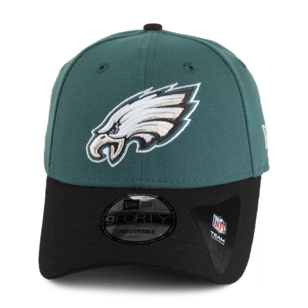 Casquettes De Baseball^New Era Casquette 9FORTY NFL The League Philadelphia Eagles vert-noir