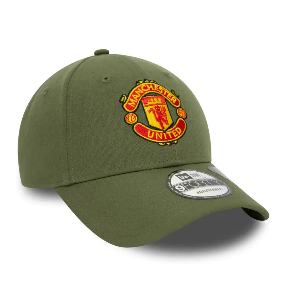 Casquettes Homme^New Era Casquette 9FORTY Repreve Seasonal Pop Manchester United FC olive