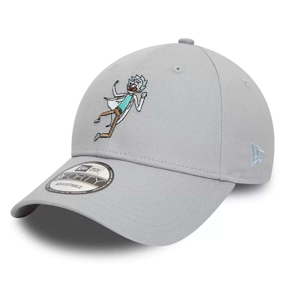 Casquettes Homme^New Era Casquette 9FORTY Rick Et Morty Rick Sanchez gris clair
