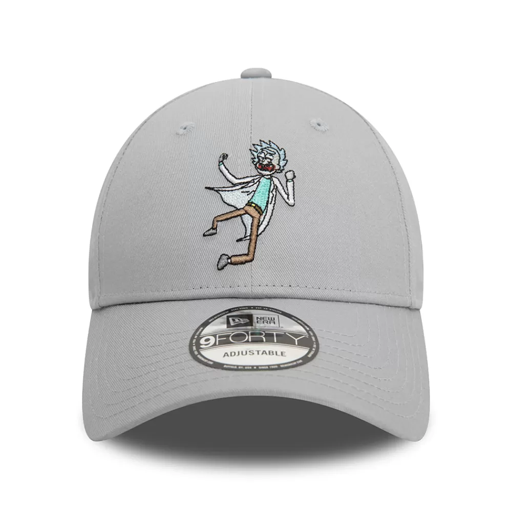 Casquettes Homme^New Era Casquette 9FORTY Rick Et Morty Rick Sanchez gris clair