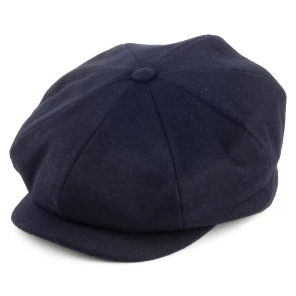 Casquettes Plates | Casquettes Femme^City Sport Casquette Gavroche En Laine Loden bleu marine
