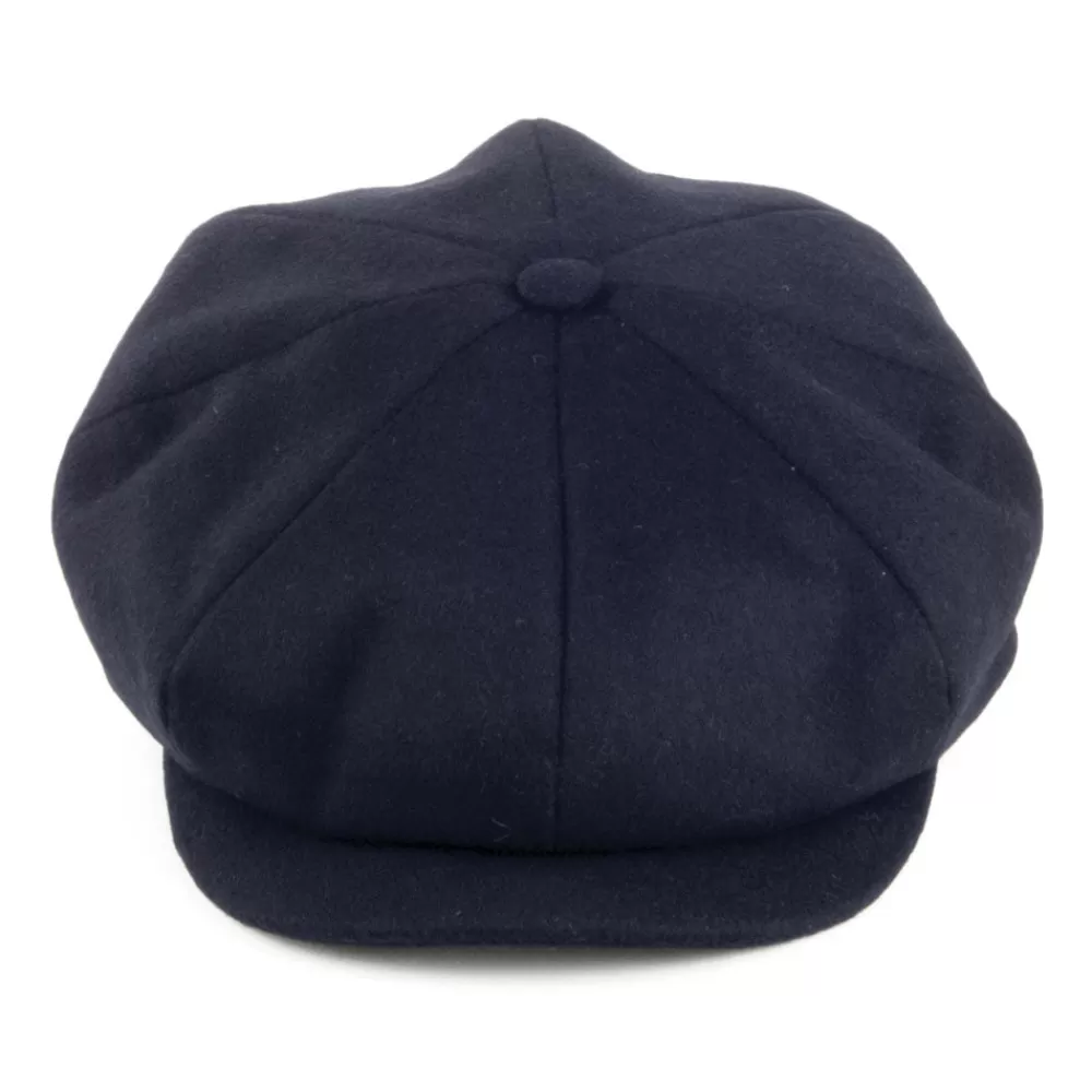 Casquettes Plates | Casquettes Femme^City Sport Casquette Gavroche En Laine Loden bleu marine