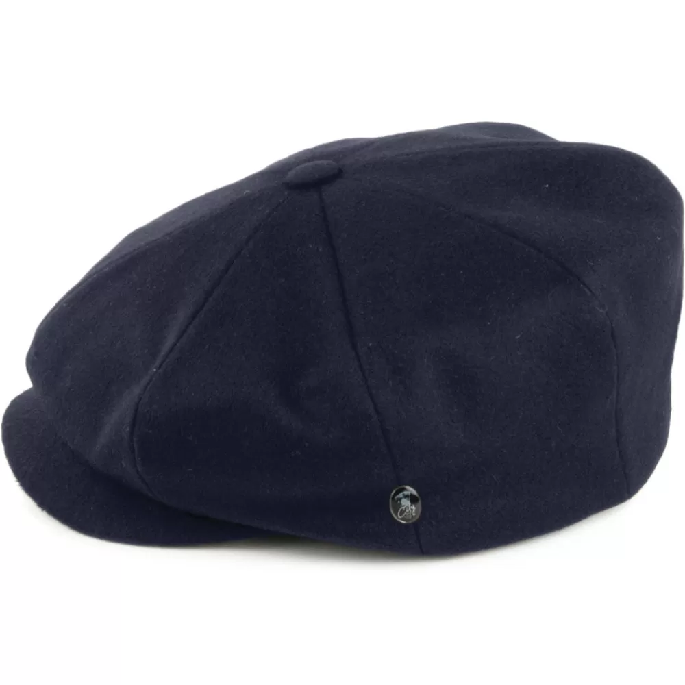 Casquettes Plates | Casquettes Femme^City Sport Casquette Gavroche En Laine Loden bleu marine