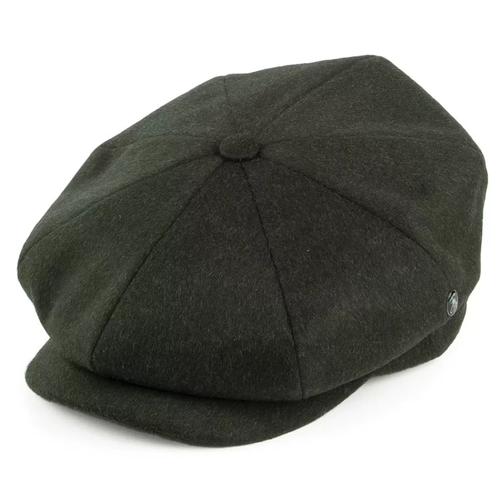 Casquettes Plates | Casquettes Femme^City Sport Casquette Gavroche En Laine Loden vert foncé