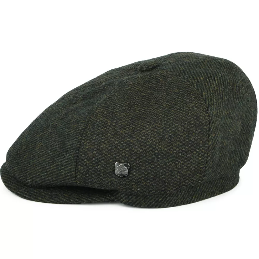 Casquettes Plates | Chapeaux Hiver^Failsworth Casquette Gavroche en Laine Mélangée Hudson Mix loden
