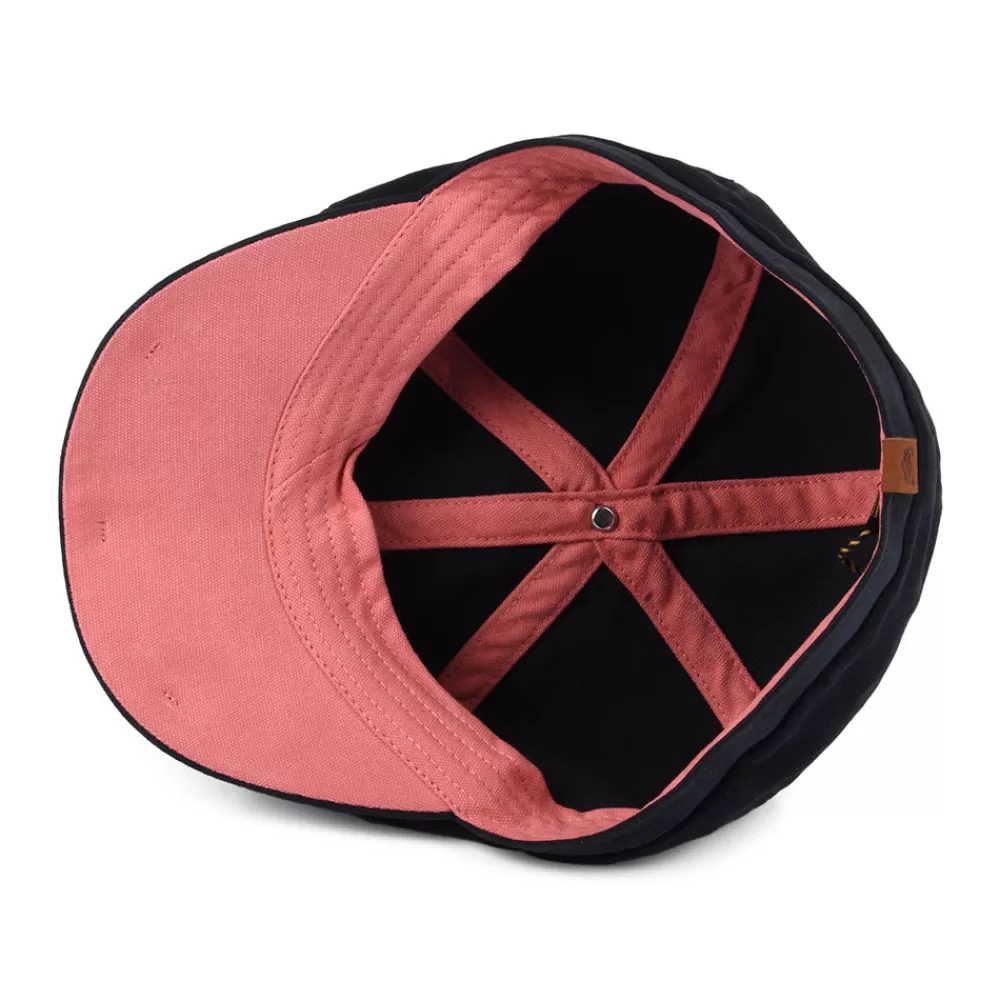 Casquettes Plates | Casquettes Plates^Failsworth Casquette Gavroche en Toile de Coton Hudson bleu marine-saumon