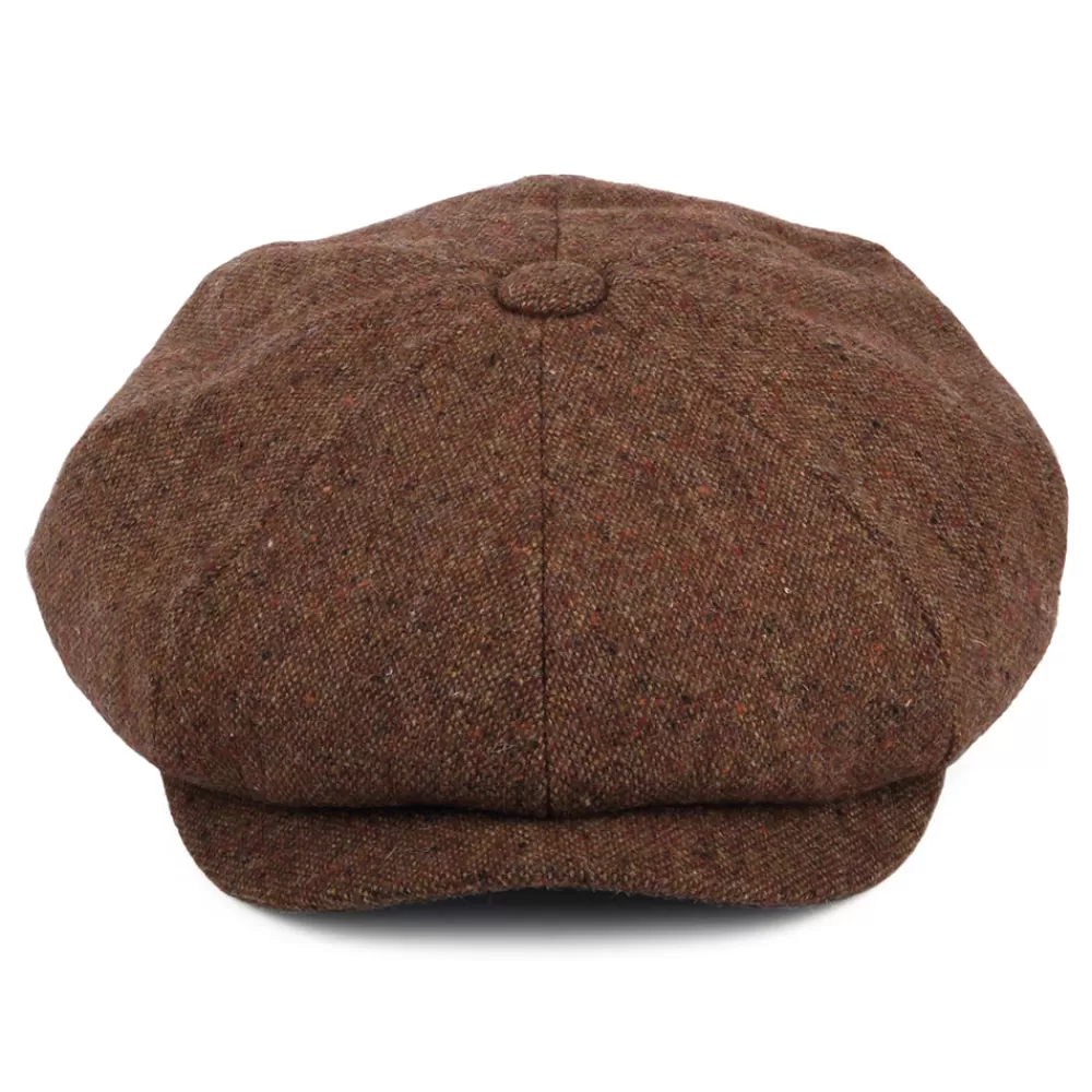 Casquettes Plates | Chapeaux Hiver^Jaxon & James Casquette Gavroche en Tweed du Donegal Hillcourt automne JAXON & JAMES